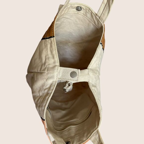 🦵 UO x BAGGU x JESSICA RODRIGUEZ x CREATIVE GROWTH CANVAS DUCK TOTE LEG BAG - Picture 5 of 13